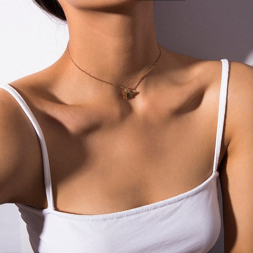 Butterfly Necklaces choker - Picture 3 of 9